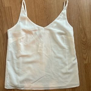 Banana Republic White XXS Petite top NWT with adjustable straps